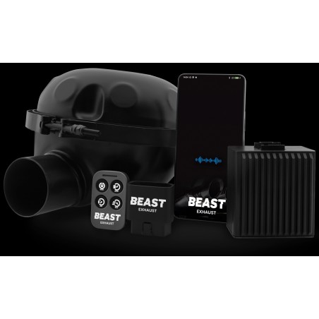 Aktywny Układ Wydechowy Beast Exhaust™, Wzmacniacz Dźwięku, Sterowanie Za Pomocą Aplikacji